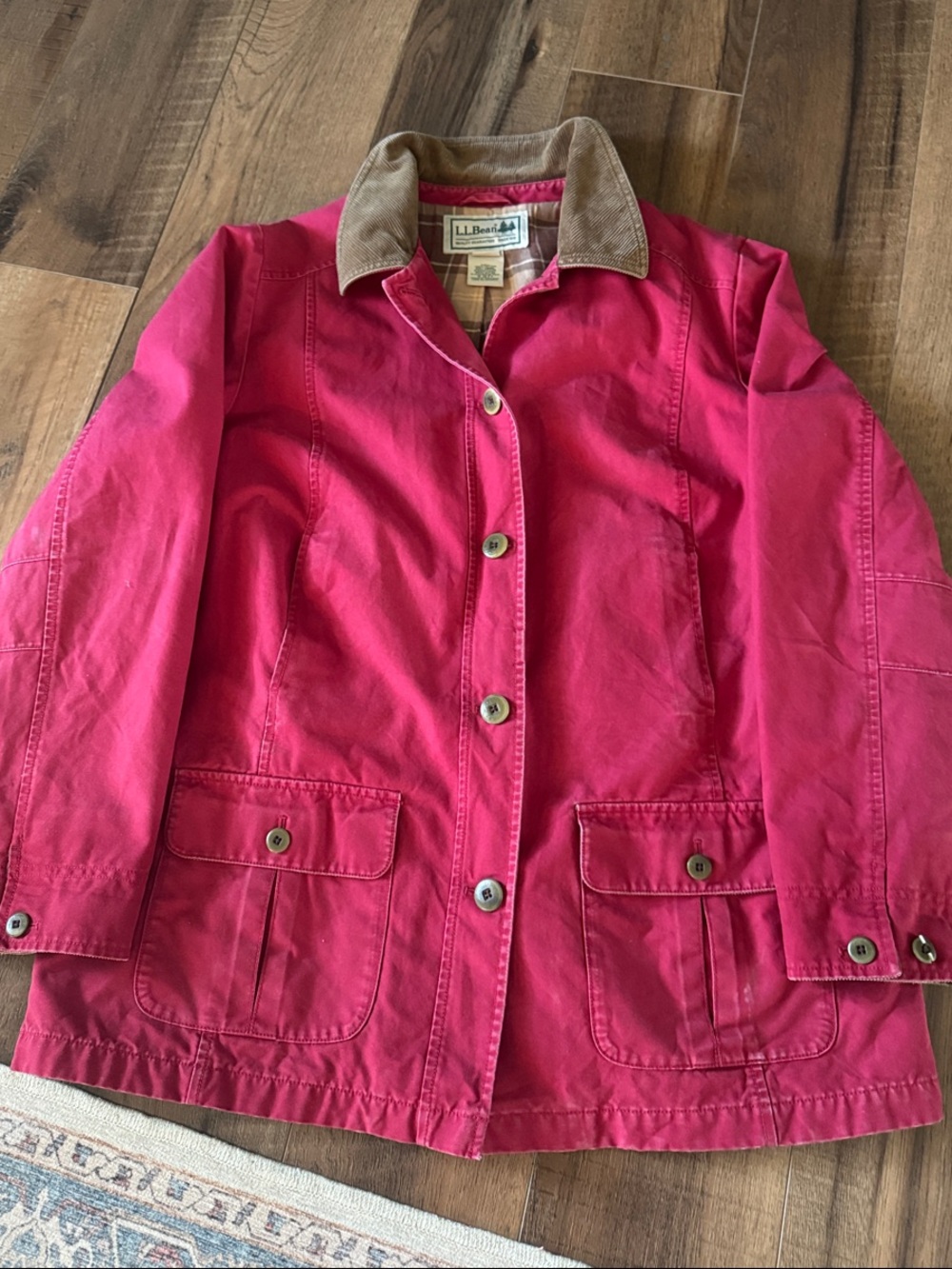L.L. Bean Vintage Red Chore / Barn Jacket
